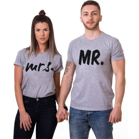 Mr and Mrs Couple T-Shirt (6 colors)
