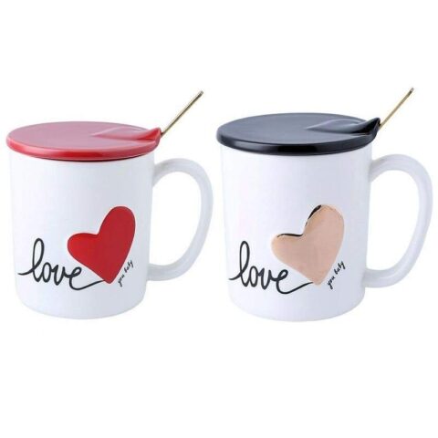 Couple Mugs Love - Share your breakfasts with romance using these beautiful Couple Love Mugs!