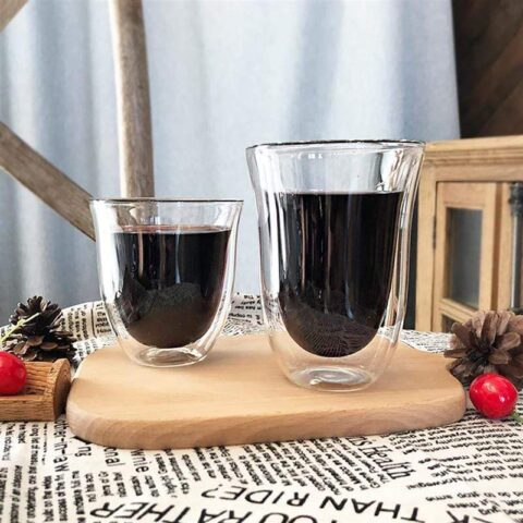 Glass Couple Mugs - Clearly Made for Two: Glass Couple Mugs!