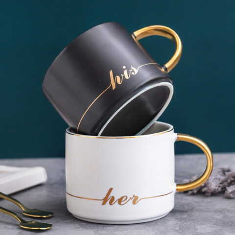 His and Hers Coffee Mugs - Share Mornings: His & Hers Coffee Mugs!