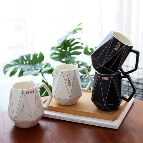 Unique design couple mugs - Toast to Your Uniqueness with Couple Mugs