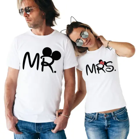 Mr and Mrs Couple T-Shirt