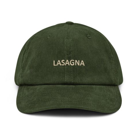 Custom Embroidered Lasagna Hat